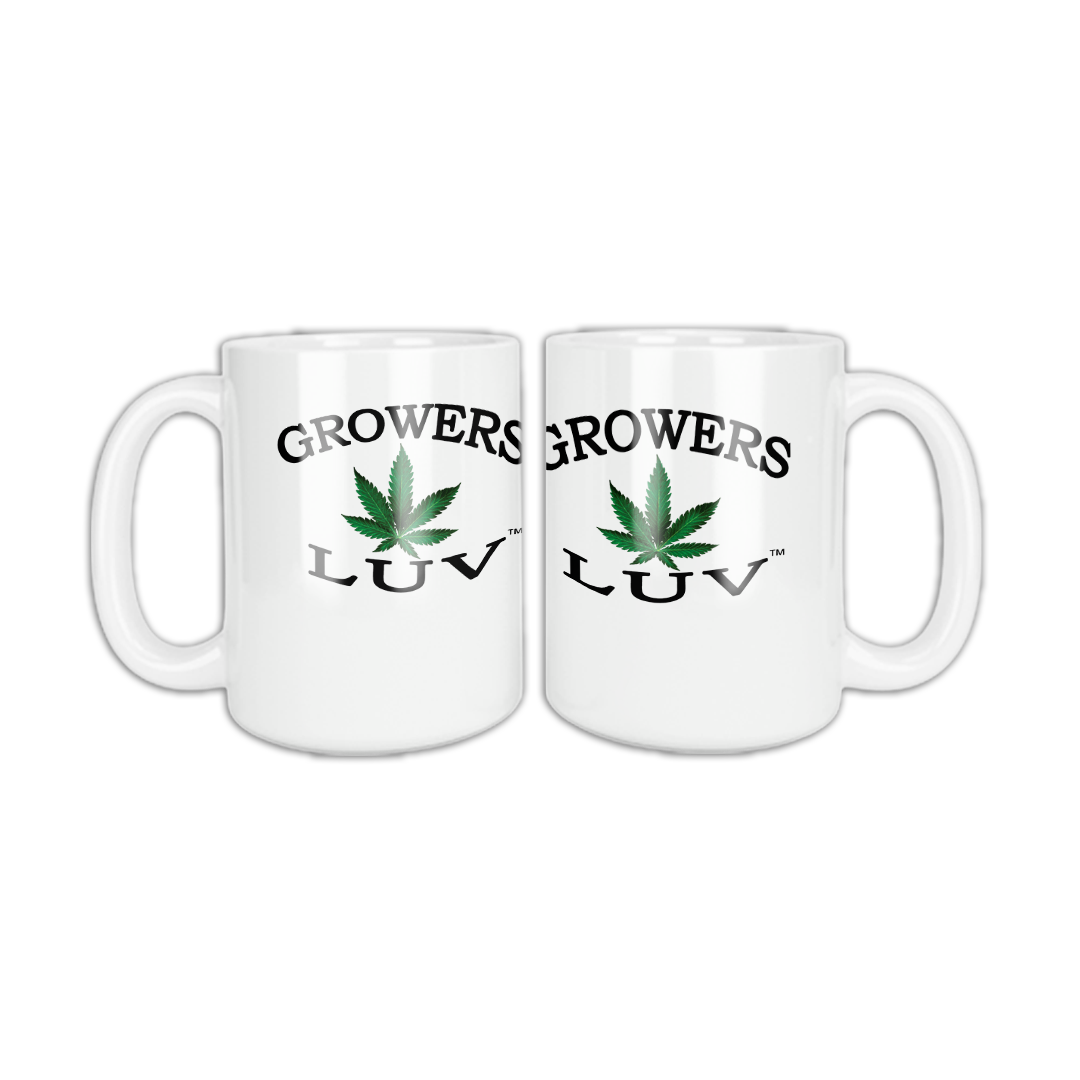 Growers Luv Coffee Mug White