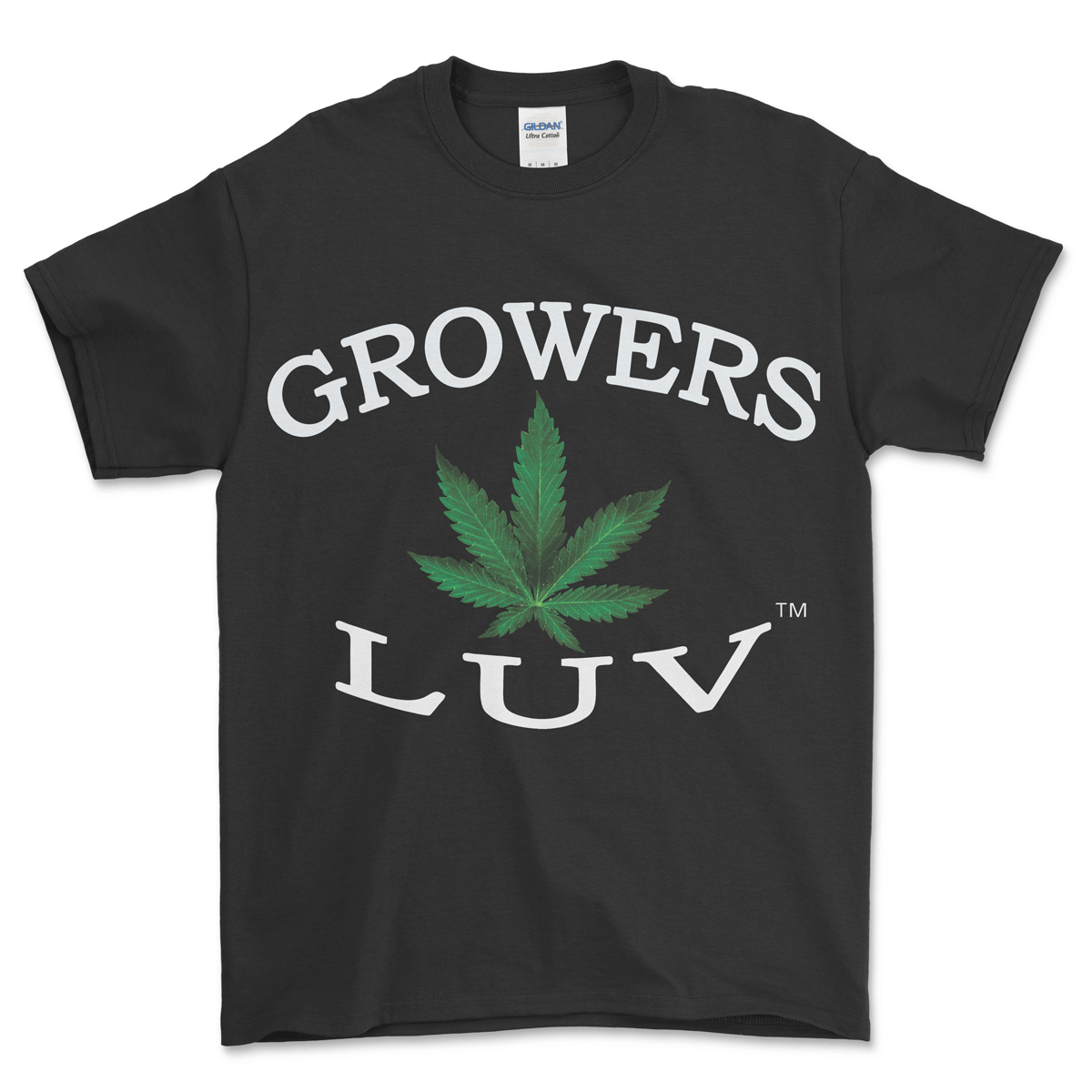Growers Luv T-Shirt Black
