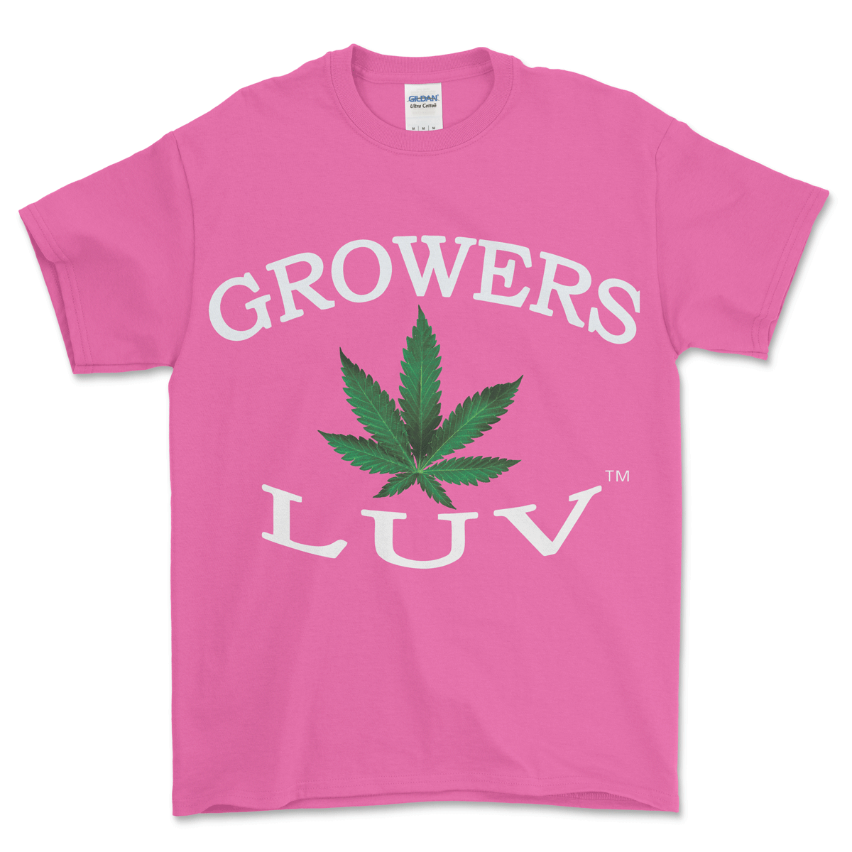 Growers Luv T-Shirt Pink