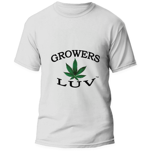 Growers Luv White T Shirt