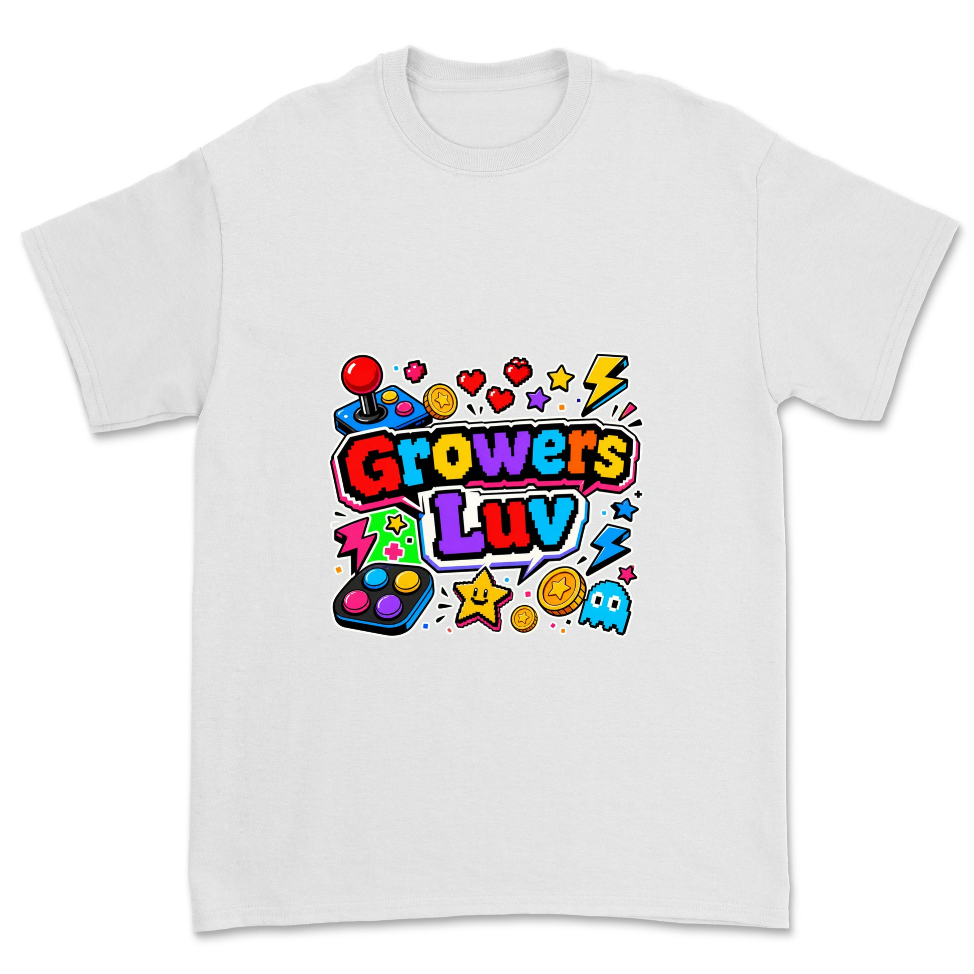 Arcade Kids Youth Graphic Tee in White