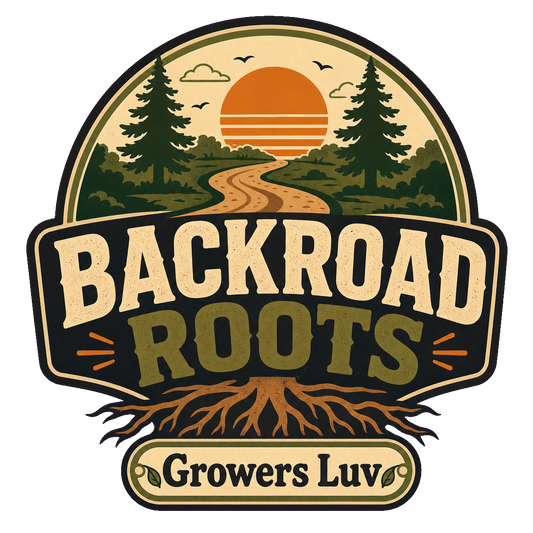 Backroad Roots Large Natural Tote Bag artwork detail