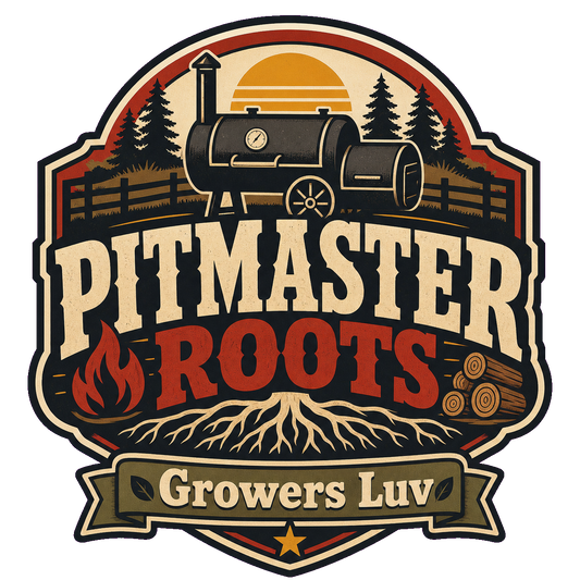 Pitmaster Roots Men's Gildan Graphic Tee artwork detail