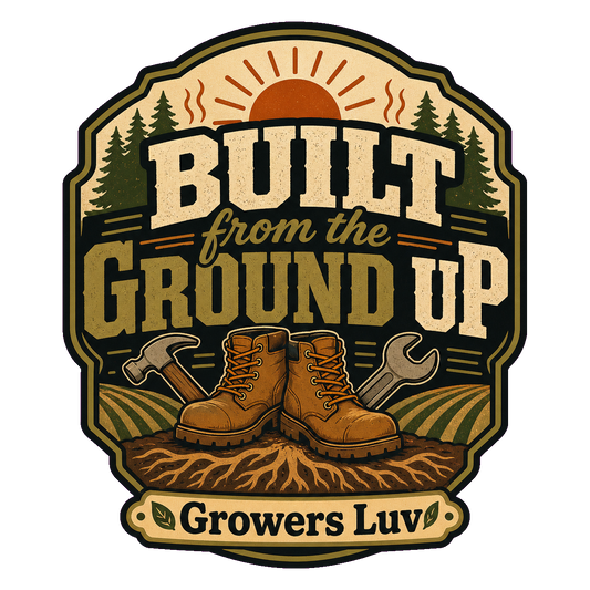Built From The Ground Up Men's Gildan Graphic Tee artwork detail