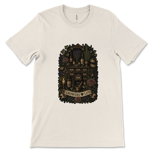 Garden Apothecary Women's Bella Canvas Graphic Tee in Natural