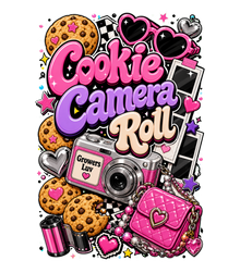 Cookie Camera Roll Women's Bella Canvas Graphic Tee