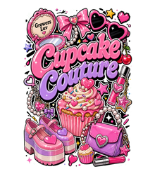 Cupcake Couture Women's Bella Canvas Graphic Tee