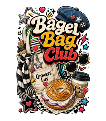Bagel Bag Club Women's Bella Canvas Graphic Tee