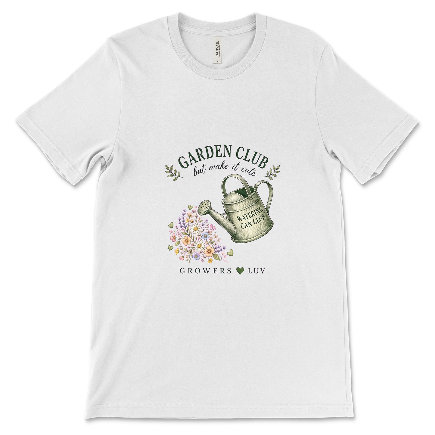 Garden Club But Make It Cute Women's Bella Canvas Graphic Tee