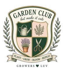 Garden Club Crest Women's Bella Canvas Graphic Tee