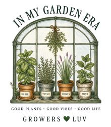 In My Garden Era Women's Bella Canvas Graphic Tee