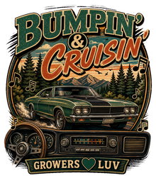 Bumpin And Cruisin Women's Bella Canvas Graphic Tee