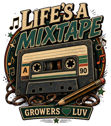 Lifes A Mixtape Women's Bella Canvas Graphic Tee