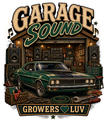 Garage Sound Women's Bella Canvas Graphic Tee