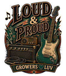 Loud And Proud Women's Bella Canvas Graphic Tee