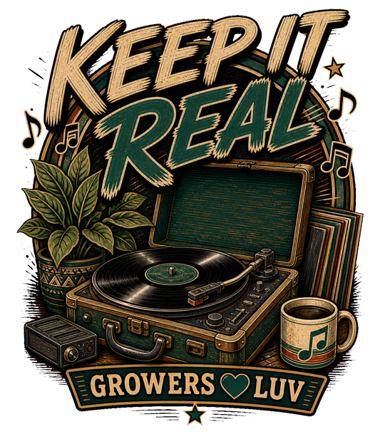 Keep It Real Women's Bella Canvas Graphic Tee artwork detail