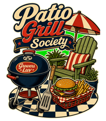 Patio Grill Society Large Natural Tote Bag