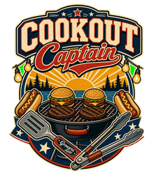 Cookout Captain Large Natural Tote Bag