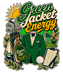 Green Jacket Energy Large Natural Tote Bag