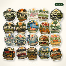 Growers Luv Roots Sticker Pack - Set of 20
