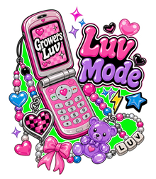 Luv Mode Phone Youth Graphic Tee