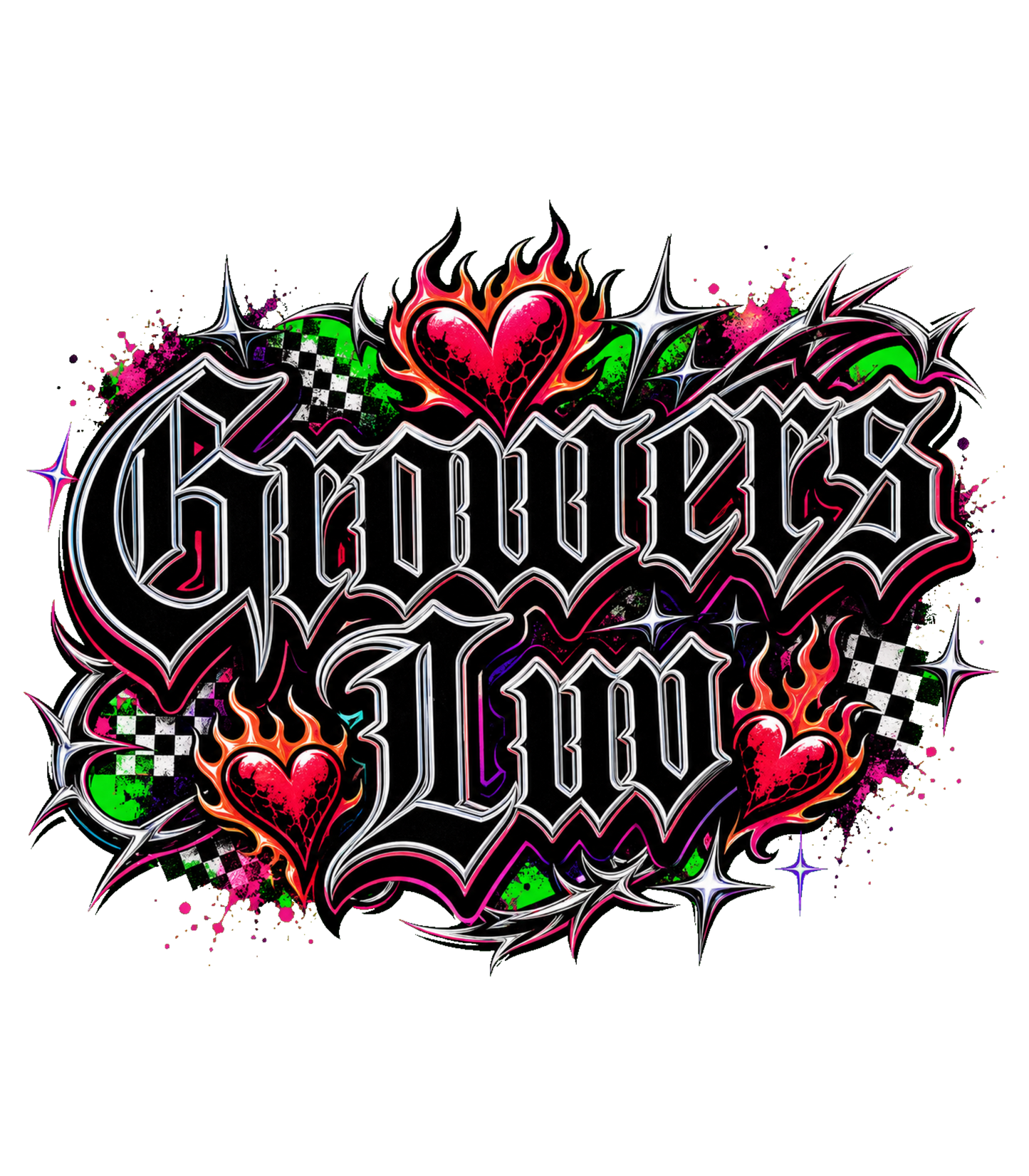 Dark Streetwear Youth Graphic Tee artwork detail
