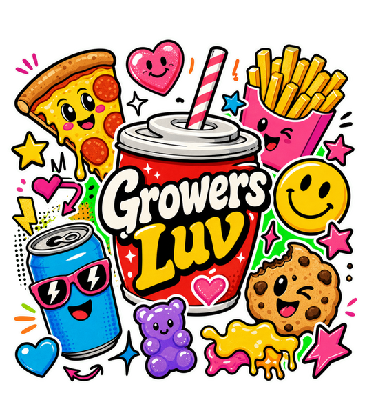 Snack Party Youth Graphic Tee artwork detail