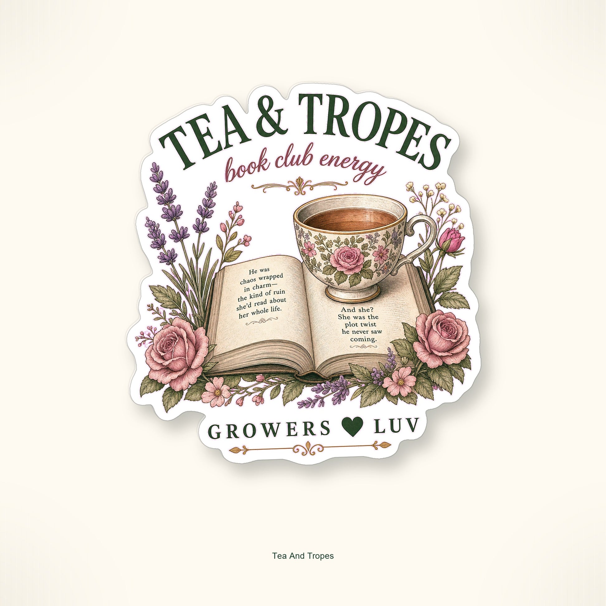 Book Club Energy Sticker Pack - Set of 9 image 5