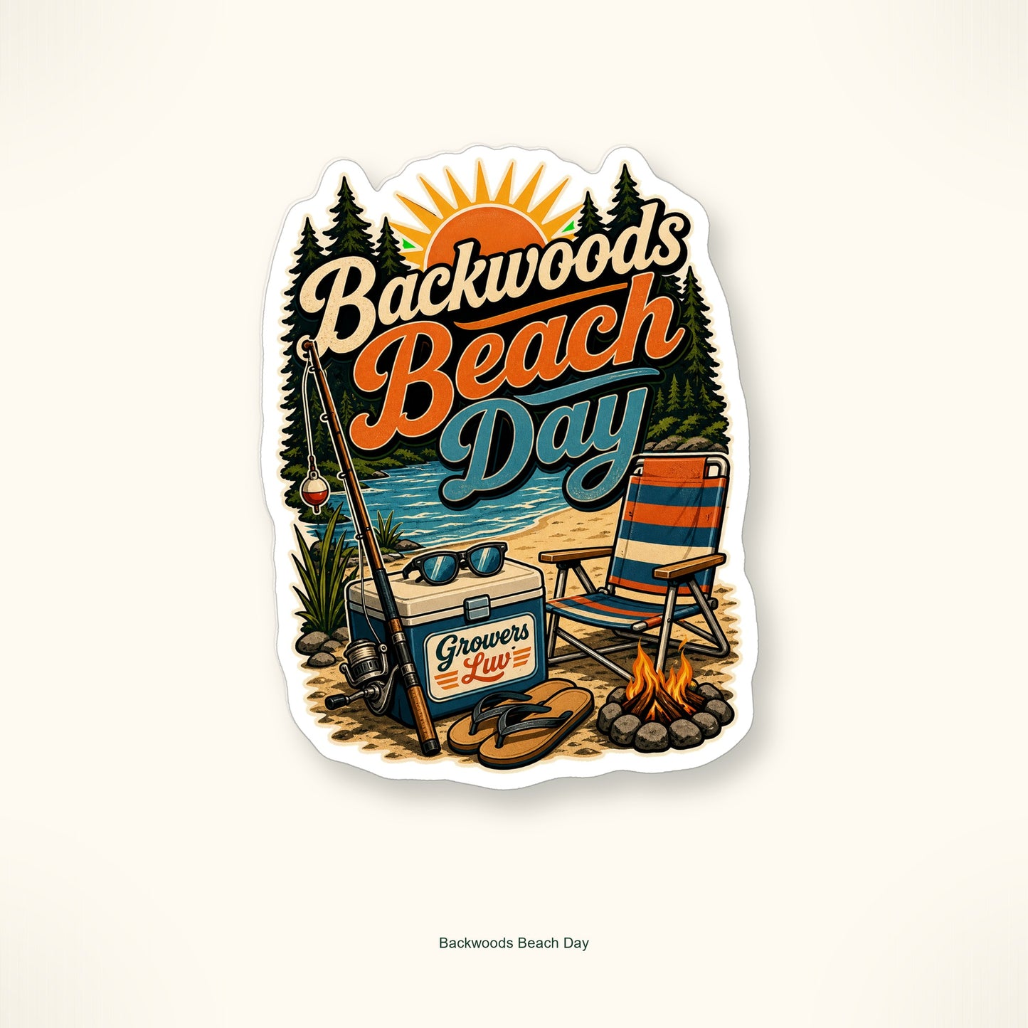 Camping & Trail Weekend Sticker Pack - Set of 10 image 8
