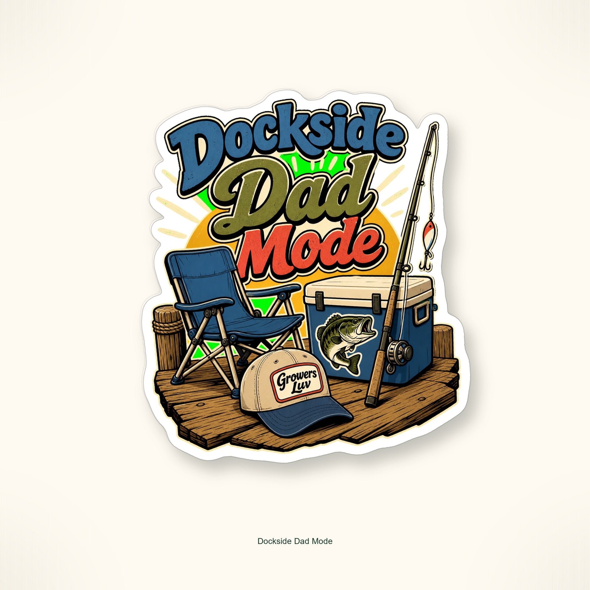 Fishing & Lake Days Sticker Pack - Set of 10 image 7