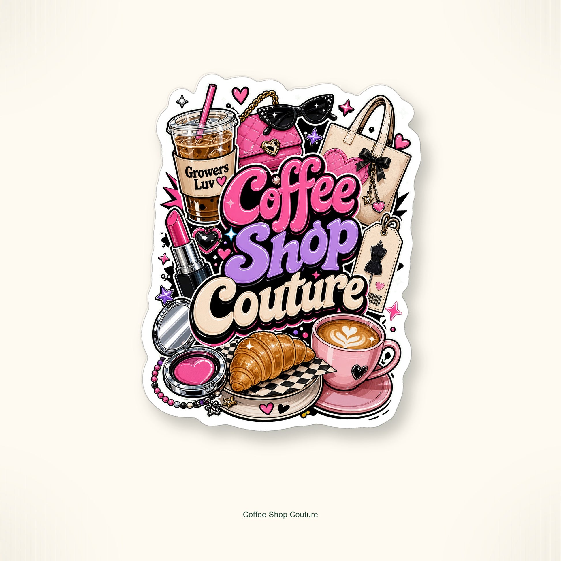 Food Fashion Sticker Pack - Set of 20 image 5
