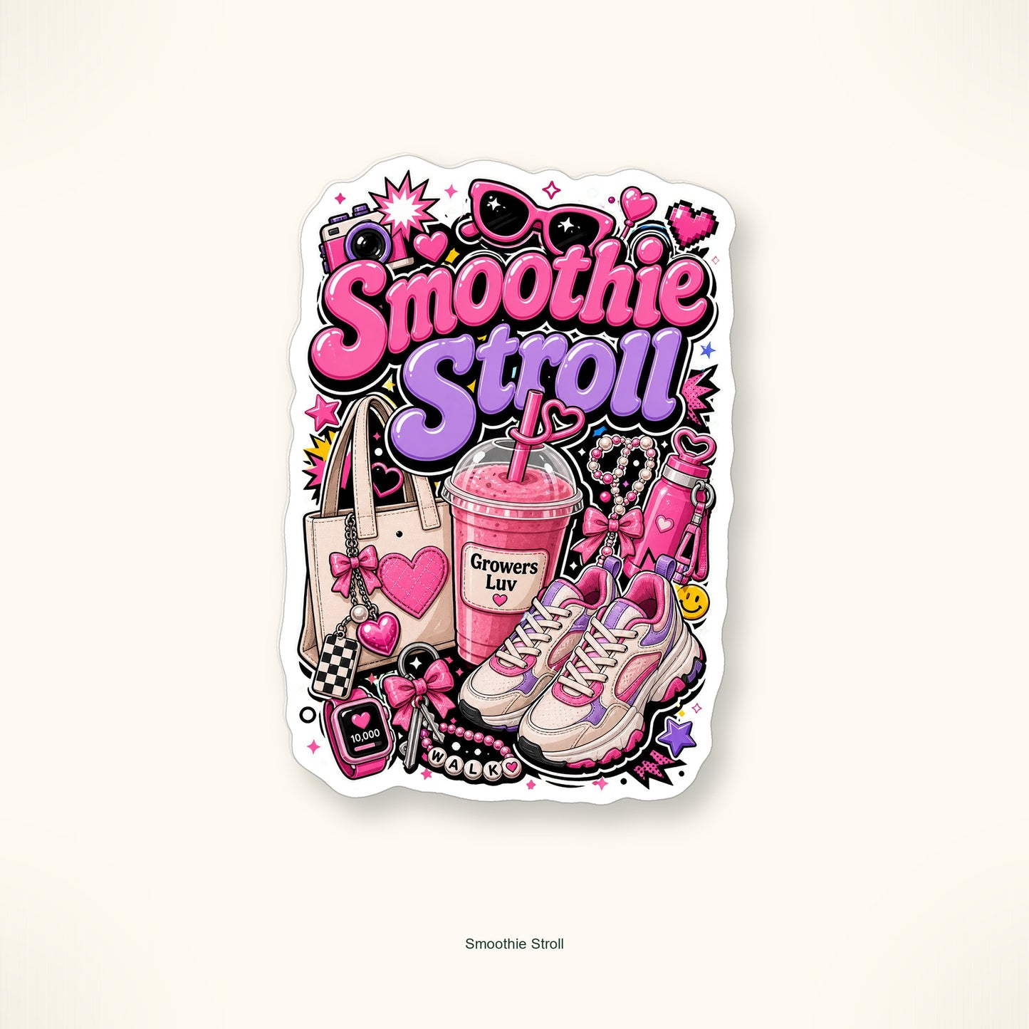 Food Fashion Sticker Pack - Set of 20 image 13