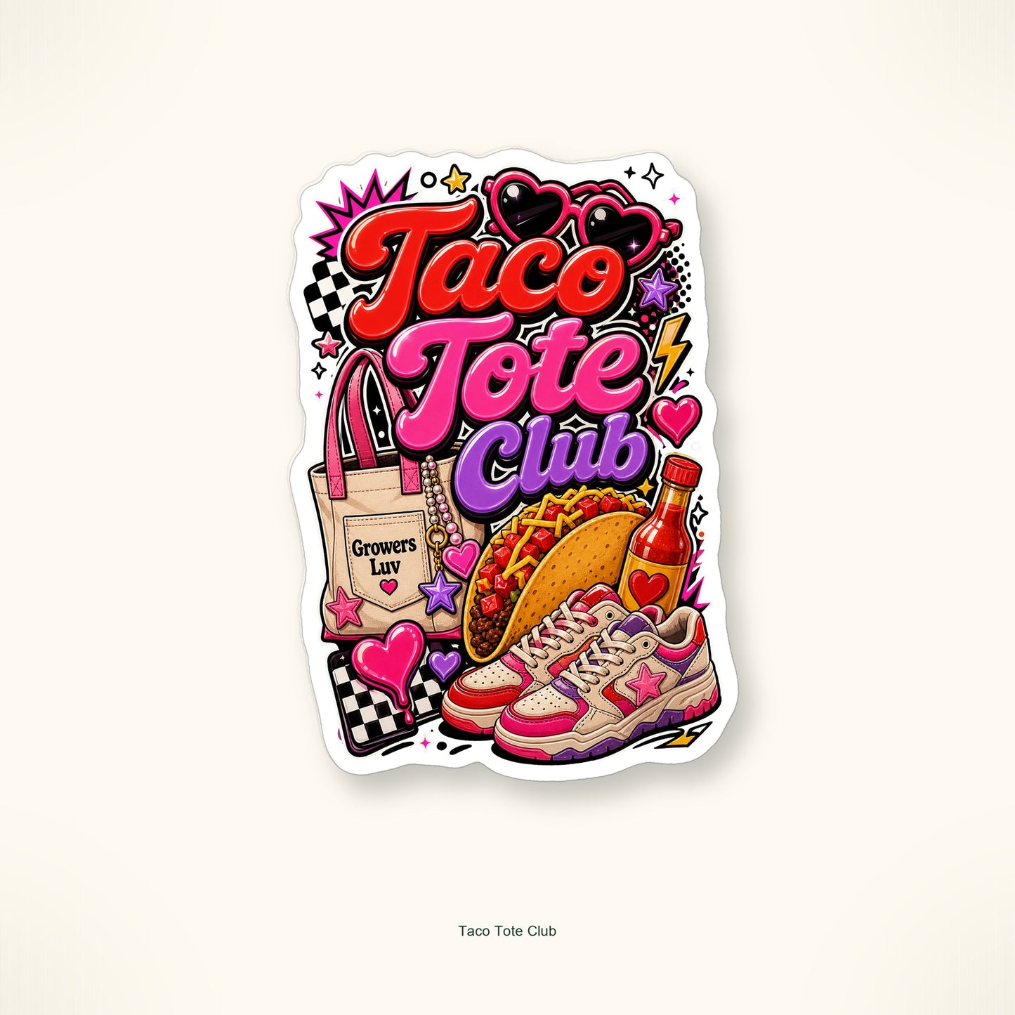 Food Fashion Sticker Pack - Set of 20 image 14