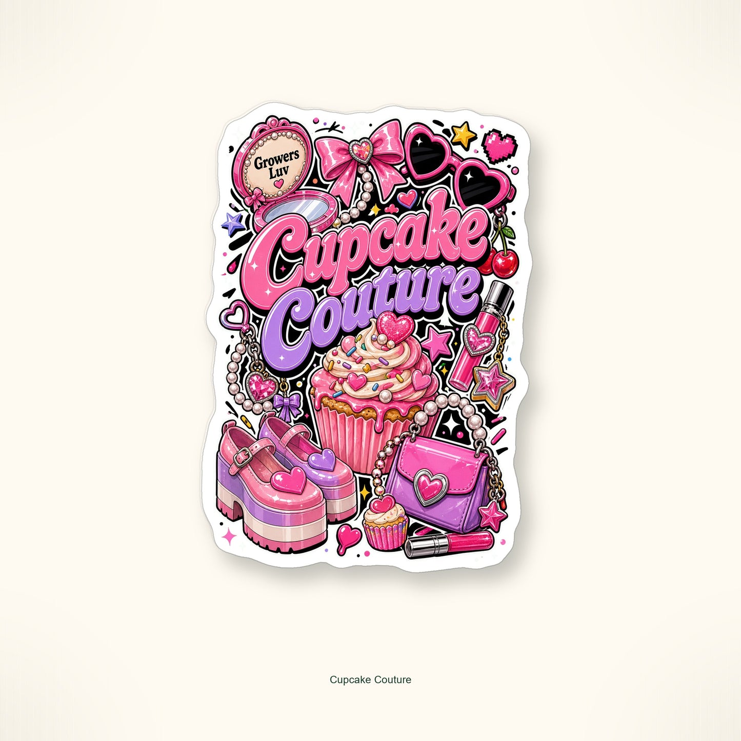 Food Fashion Sticker Pack - Set of 20 image 20