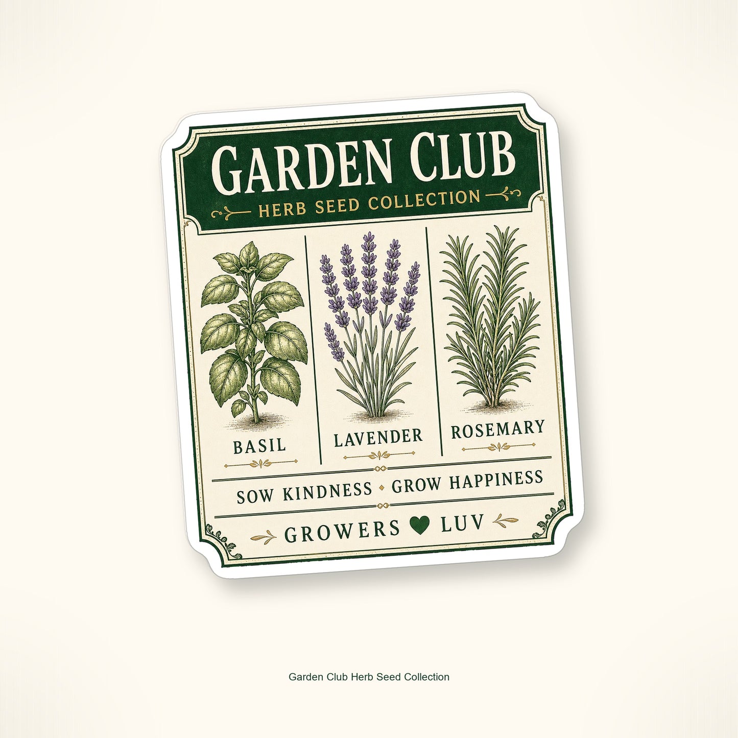 Garden Club But Make It Cute Sticker Pack - Set of 9 image 3