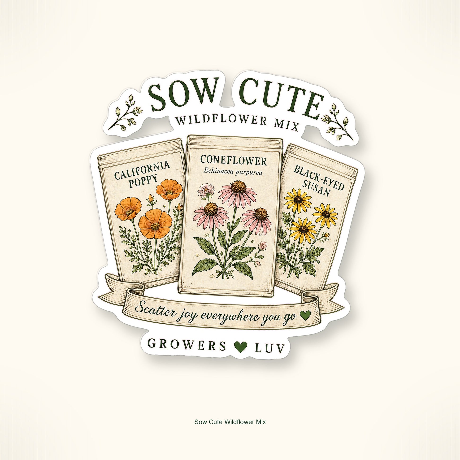 Garden Club But Make It Cute Sticker Pack - Set of 9 image 9