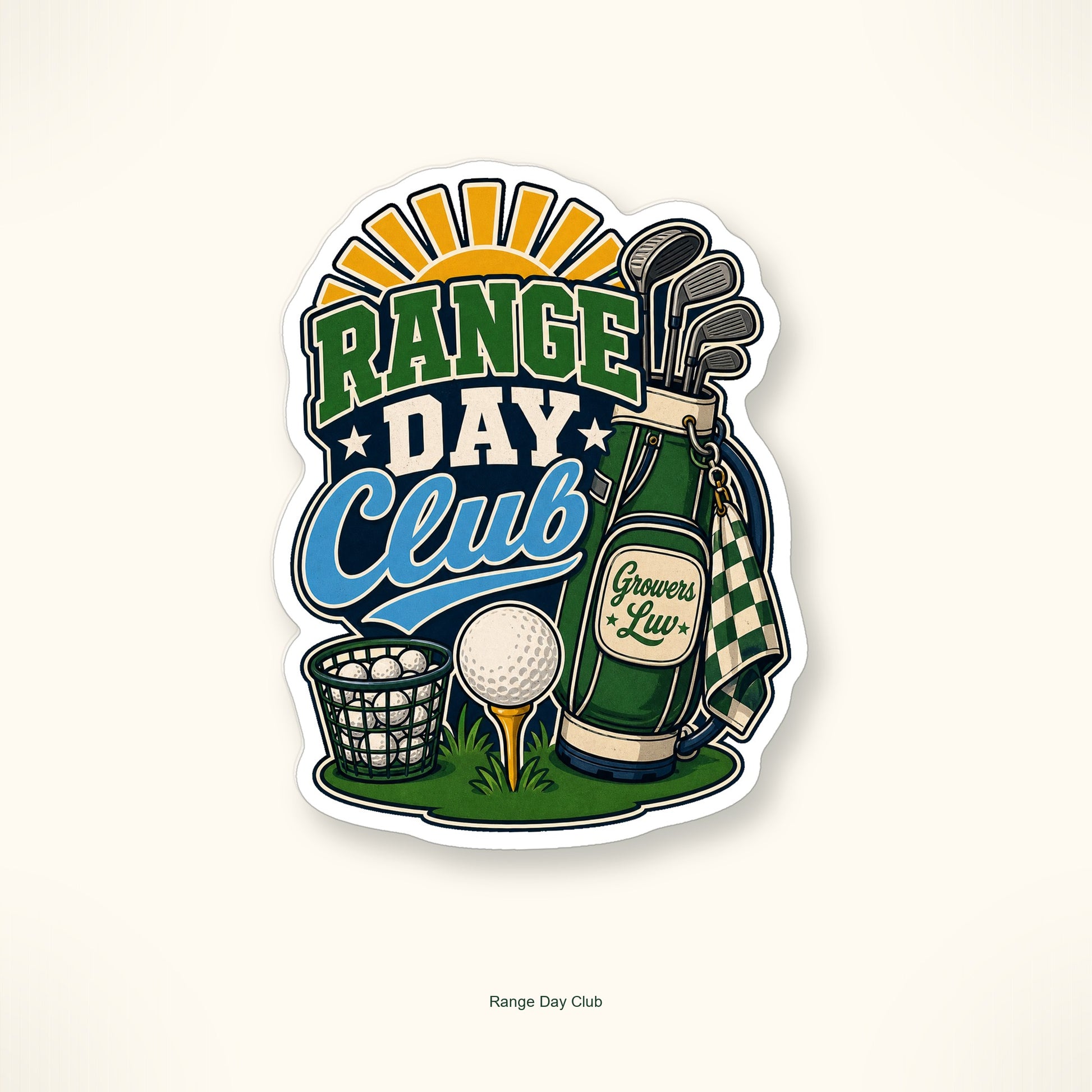 Golf & Range Days Sticker Pack - Set of 10 image 3