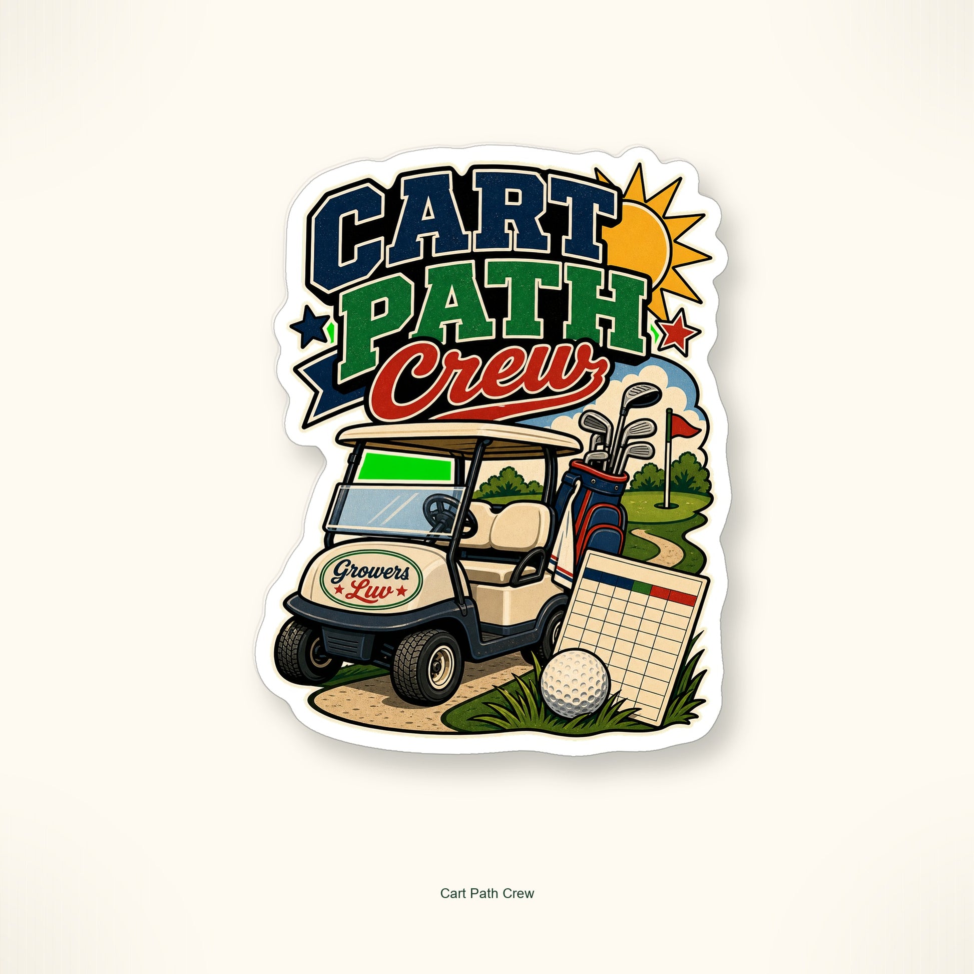 Golf & Range Days Sticker Pack - Set of 10 image 6