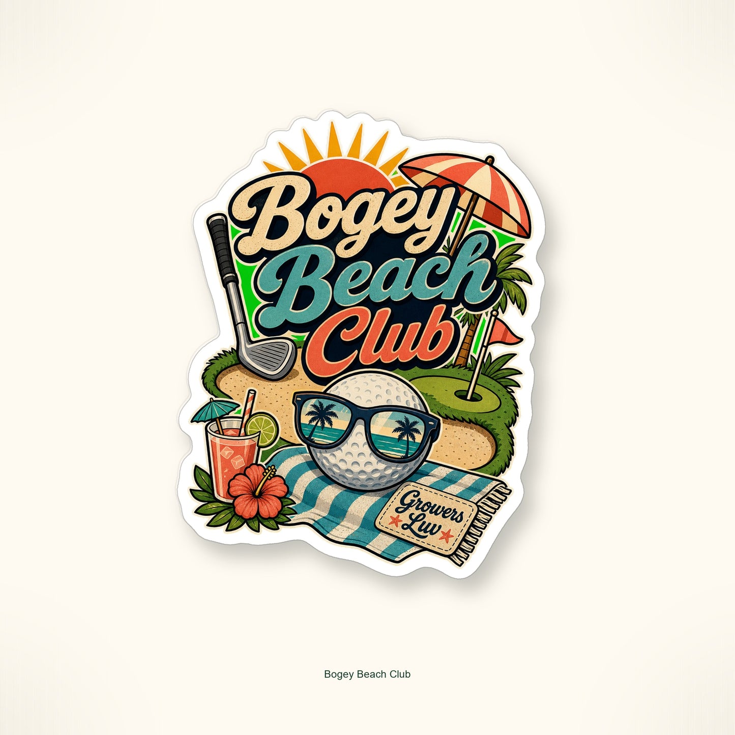 Golf & Range Days Sticker Pack - Set of 10 image 7