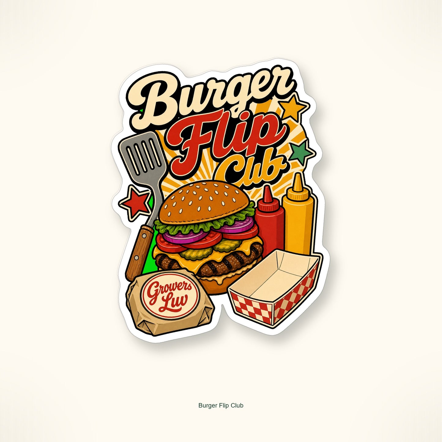 Grill & Chill BBQ Sticker Pack - Set of 10 image 5