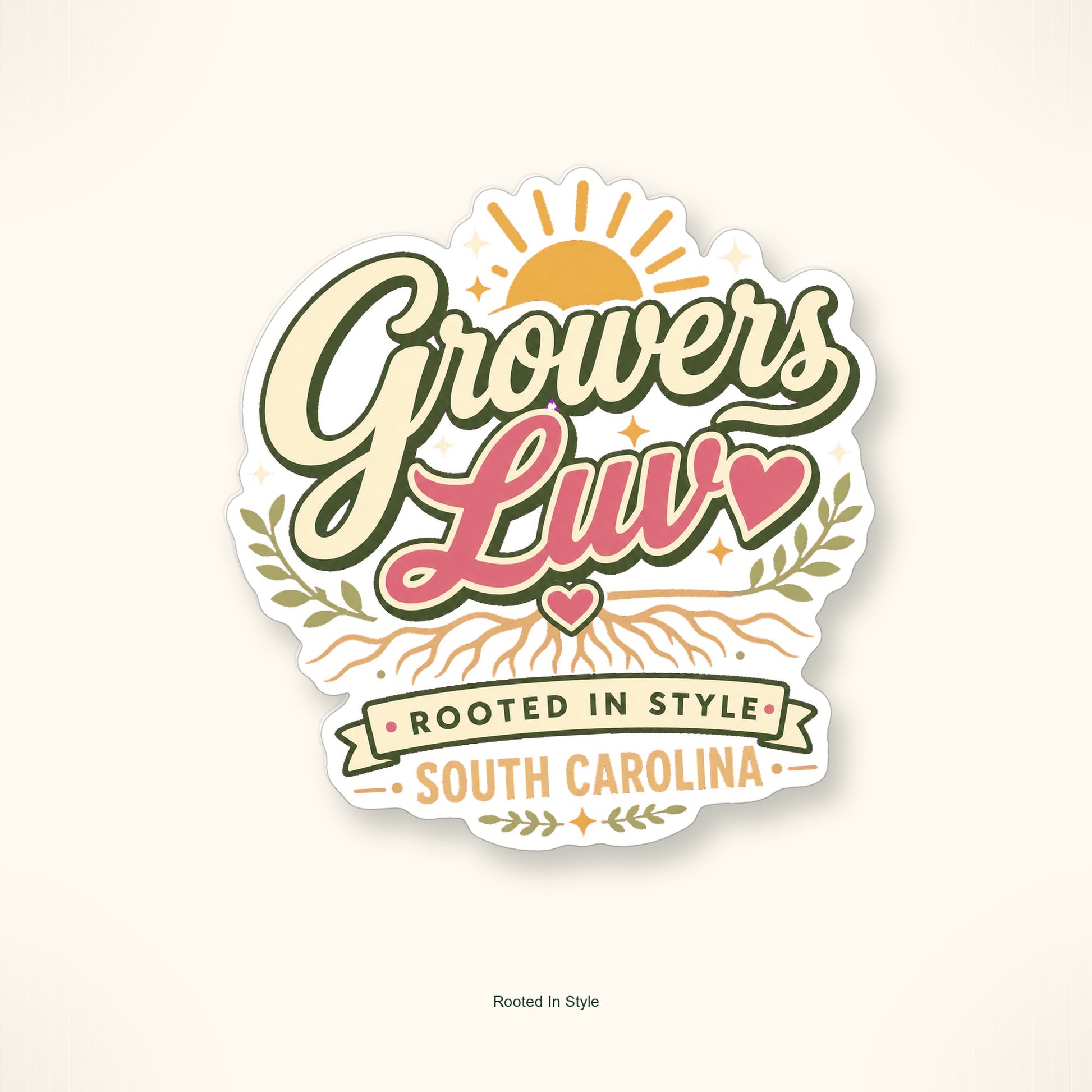 Growers Luv Roots Sticker Pack - Set of 20 image 5