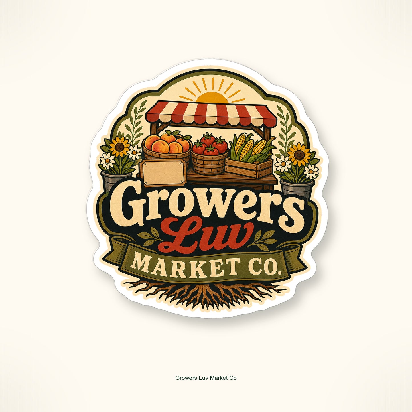 Growers Luv Roots Sticker Pack - Set of 20 image 16