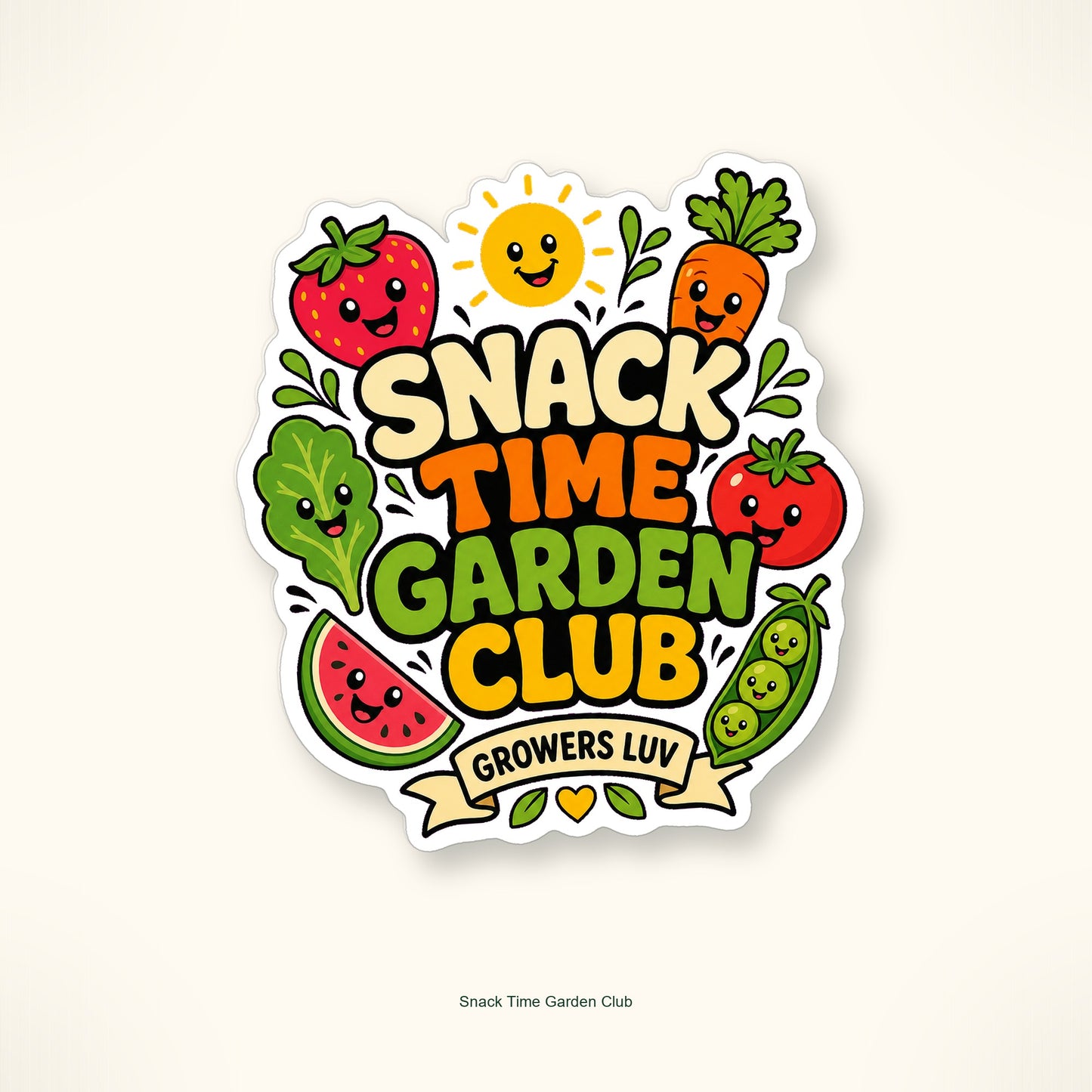 Kids Garden Club Sticker Pack - Set of 7 image 8