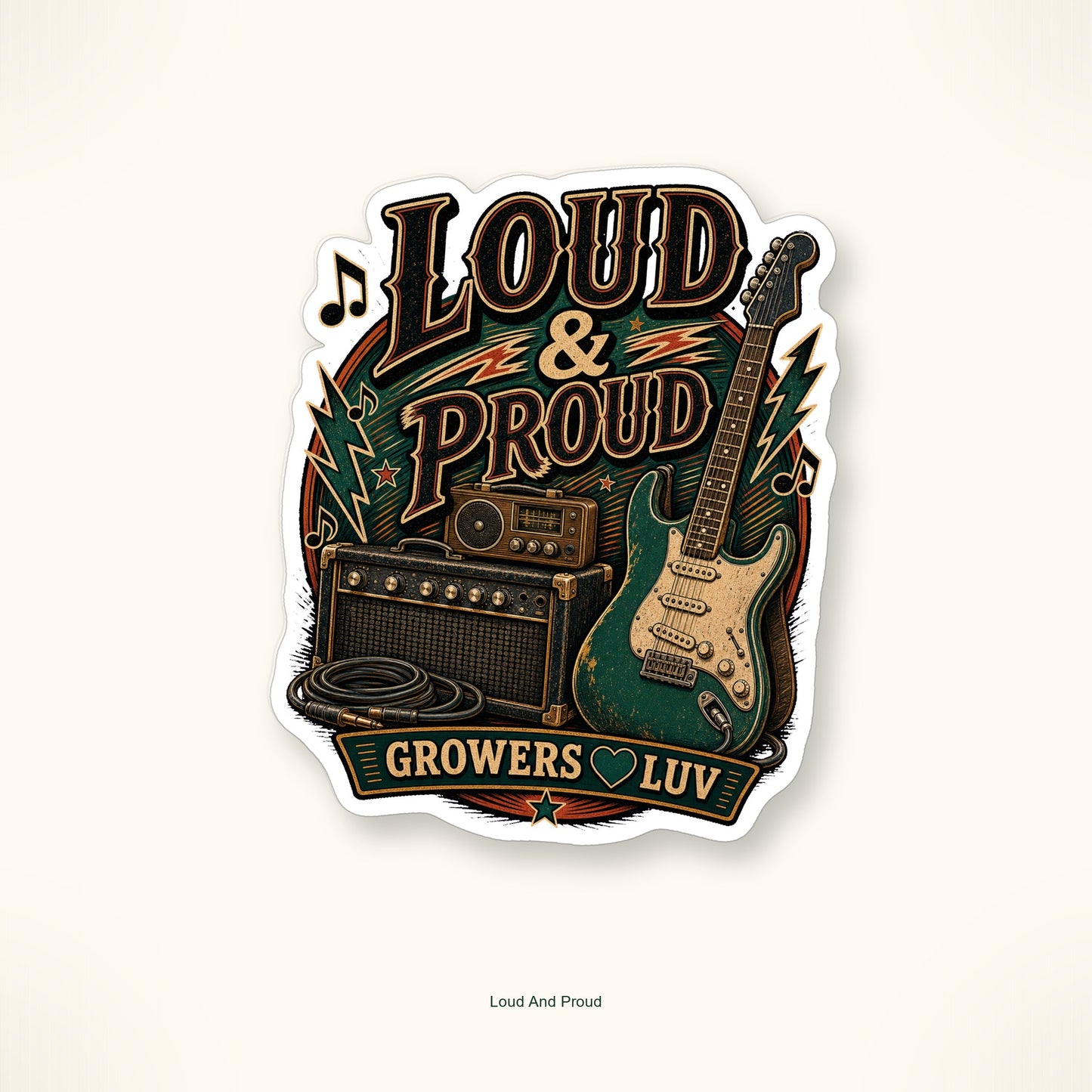 Music, Cars & Garage Sticker Pack - Set of 20 image 19
