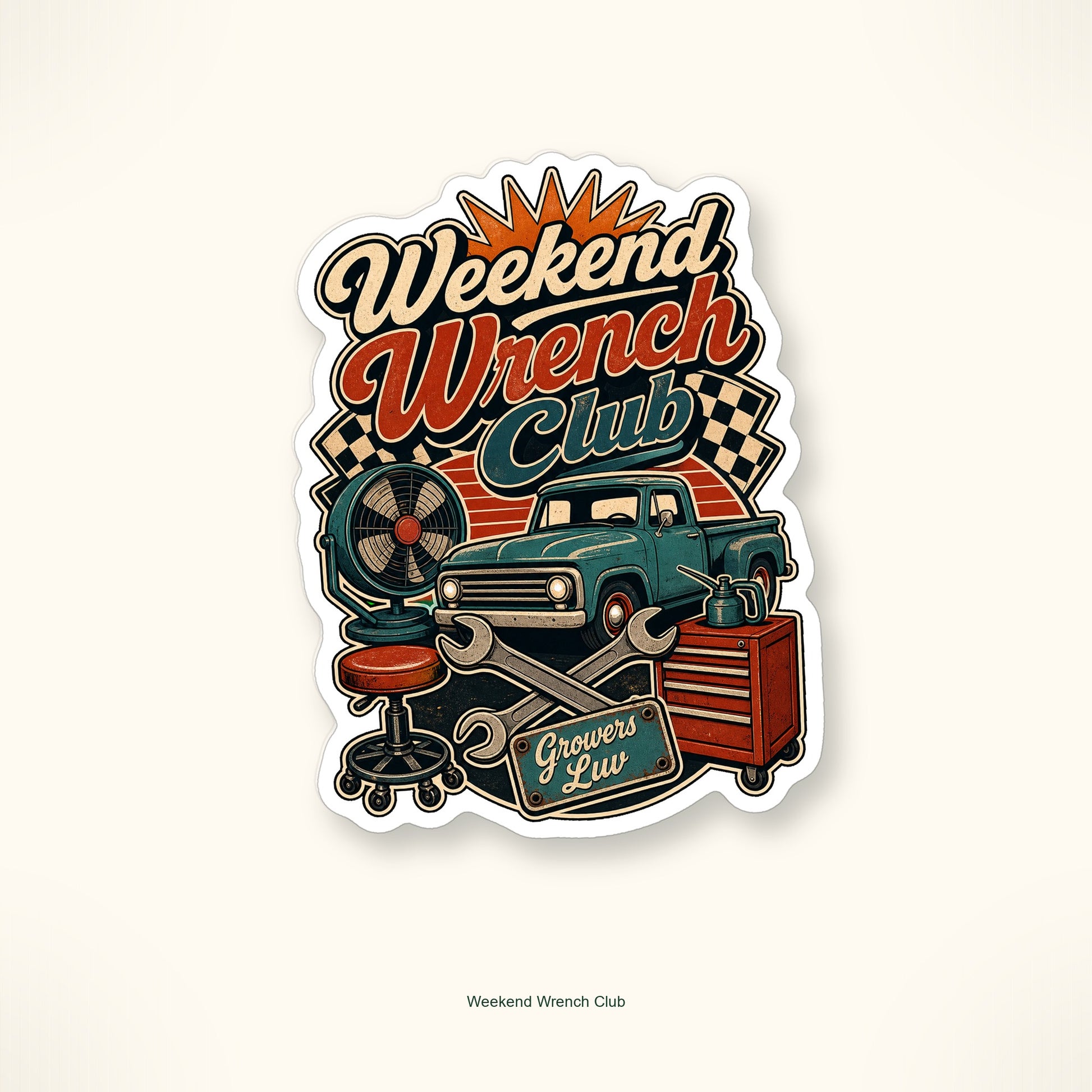 Trucks, Tools & Garage Sticker Pack - Set of 10 image 6