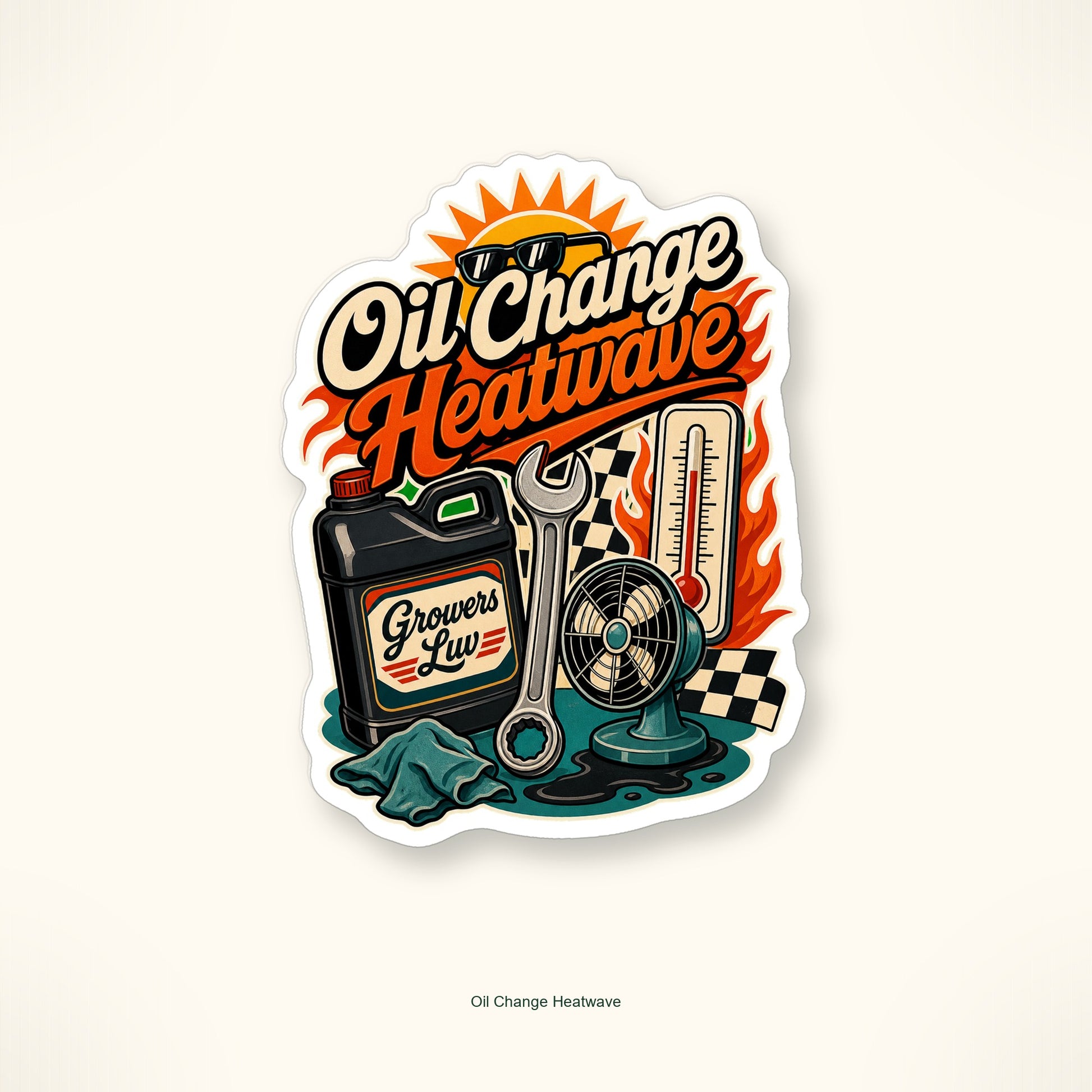 Trucks, Tools & Garage Sticker Pack - Set of 10 image 7
