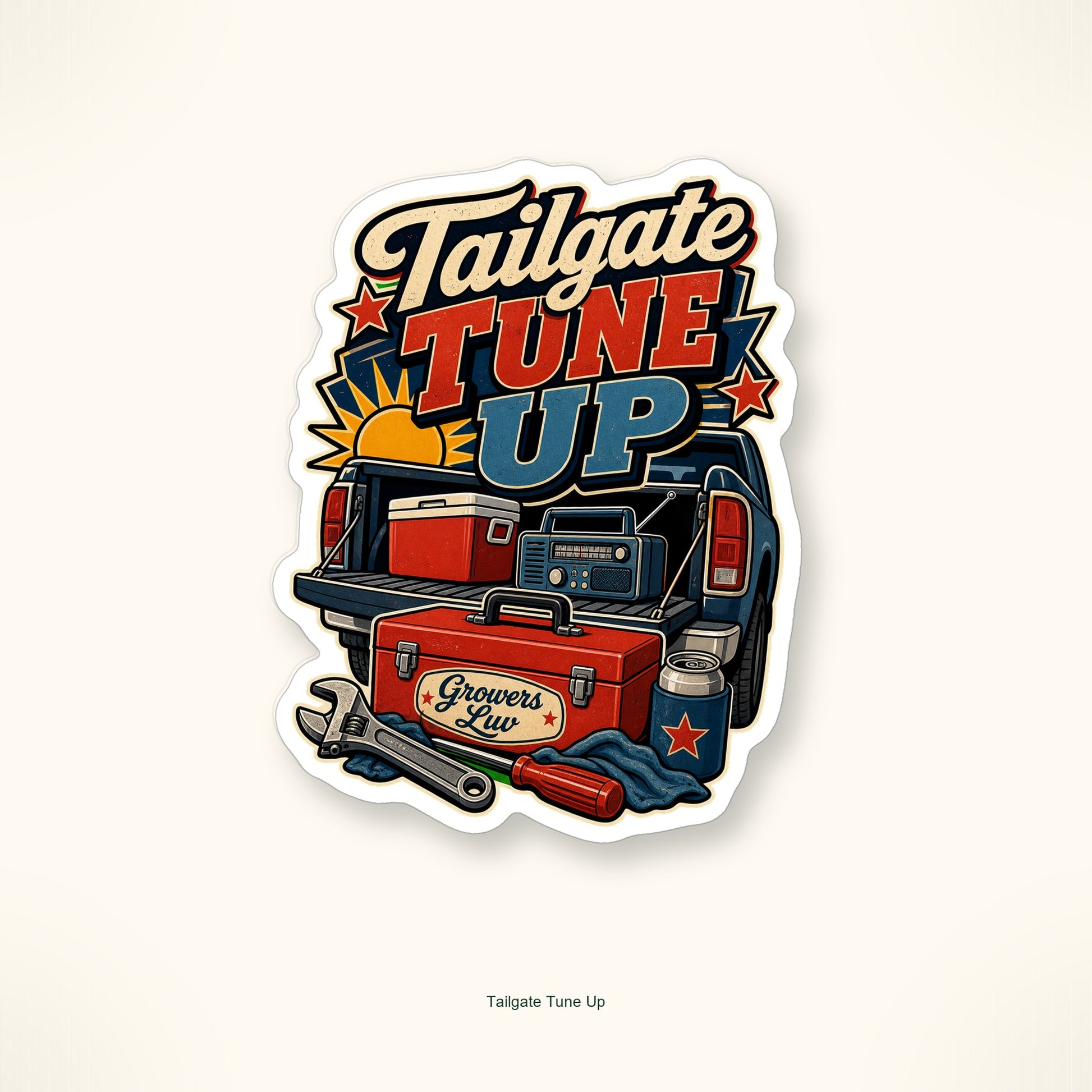 Trucks, Tools & Garage Sticker Pack - Set of 10 image 10