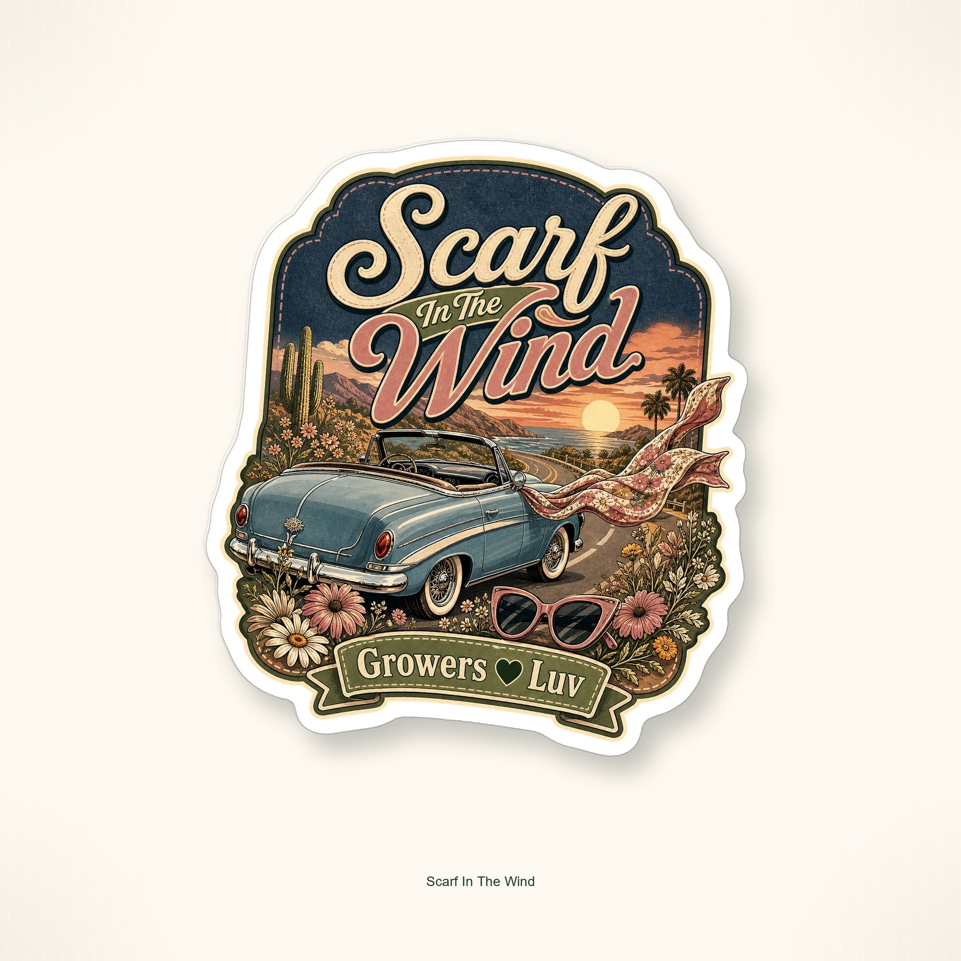 Vintage Road Trip Sticker Pack - Set of 9 image 7